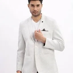 showoff Men Slim Fit Cotton Blazer-picture-12