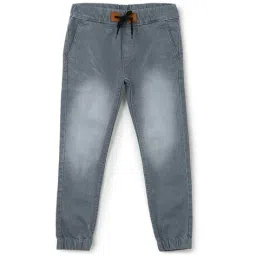 urbano juniors Boys Lightly Washed Jogger Jeans image 1