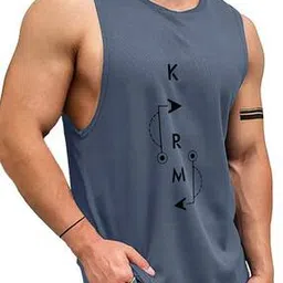 ausk Men Printed Sleeveless Vest-picture-34