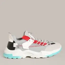 buda jeans co Men Low-Top Paneled Lace-Up Sports Shoes-picture-52