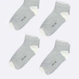 Pack of 4 Striped Ankle-Length Socks-image-35