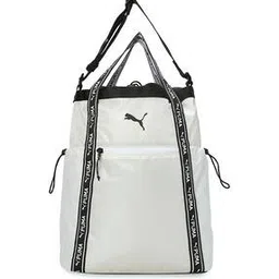 puma Women Logo Print Tote Bag with Adjustable Strap-picture-24