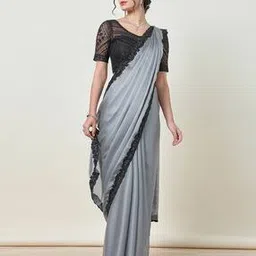 soch Women Saree with Lace Border-picture-35