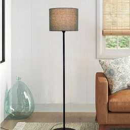 homesake Round Floor Lamp with Shade image 1