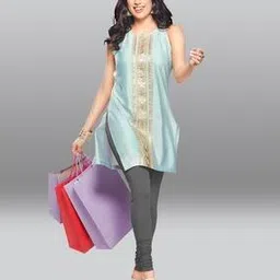 lyra Full-Length Cotton Stretchable Leggings-picture-25