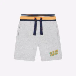 mothercare Heathered Shorts with Contrast Waistband image 1
