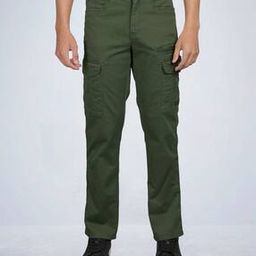 t-base Solid Straight Fit Cargo Pants-picture-44