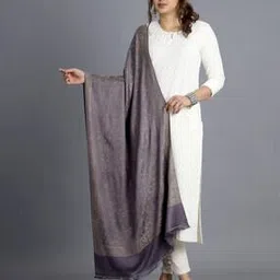 handicraft-palace Women Paisley Print Stole with Fringed Hem-picture-23