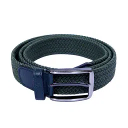 big hello - the plus life Men Braided Belt with Buckle Closure image 1
