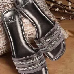 carlton london Women Embellished Open-Toe Slip-On Flat Sandals-picture-37