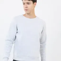 ketch Crew-Neck Sweatshirt with Ribbed Neckline-picture-14