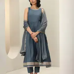 Women Anarkali Kurta Set-image-29