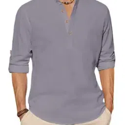 vida loca Men Slim Fit Short Kurta-picture-25