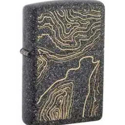 zippo Topo Map Design Windproof Pocket Lighter-picture-19