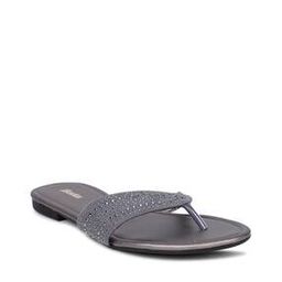 bata Women Embroidered Regular Fit Slip-On Sandals with Flat Heels-picture-38