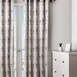urban dream Set of 2 Printed Long Door Curtains-picture-37