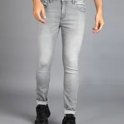 urbano fashion Men Mid-Wash Skinny Fit Jeans-picture-43