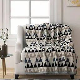 saral home Set of 2 Soft Decorative Chenille Single Sofa Covers-picture-15