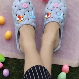 aadi Women Slip-On Round-Toe Flip-Flops with Jibbitz-picture-42