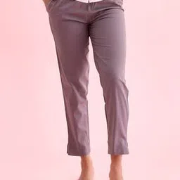 go colors Women Flat-Front Relaxed Fit Pants-picture-17