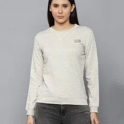 Heathered Crew-Neck Sweatshirt-image-29
