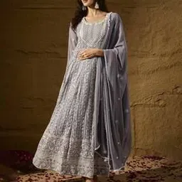 miss ethnik Women Embroidery A-line Dress-picture-50