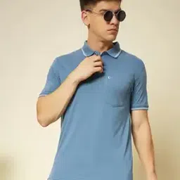 uniberry Men Regular Fit Polo T-Shirt with Patch Pocket-picture-25