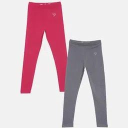 twin birds Solid  Ankle Length Leggings-picture-38
