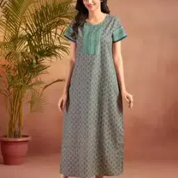 nihsamah Women Floral Nighti-picture-38