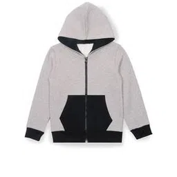 j & jp Colourblock Zip-Front Hooded Sweatshirt-picture-22