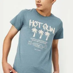 max  Boys Cotton Stylised Fit T-Shirt    -picture-41