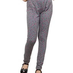 pixie n prince Girls Basic Floral Leggings-picture-35