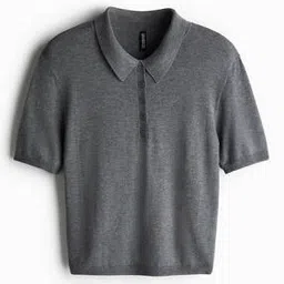 h&m Women Slim Fit Polo T-shirt-picture-22