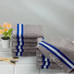 nautica Set of 12 Cotton Face Towels 12" x 12"-picture-40