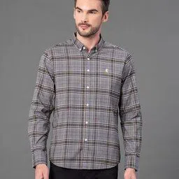 red tape Men Checked Regular Fit Shirt-picture-25