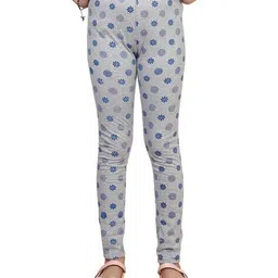 pixie n prince Girls Floral Basic Leggings image 1