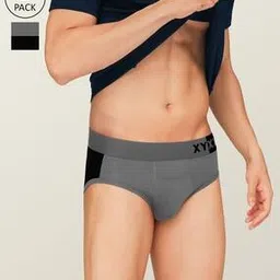 xyxx Pack of 2 Colourblock Briefs-picture-39