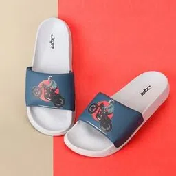 jqr Men Graphic Print Slides Flip Flops-picture-26