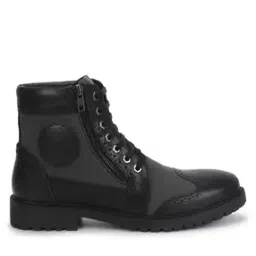 royal enfield High-Top Lace-Up Casual Shoes-picture-15