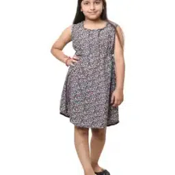 pixie n prince Girls Floral Dress-picture-41