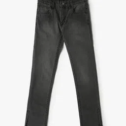 Girls Lightly Washed Bootcut Jeans-image-21