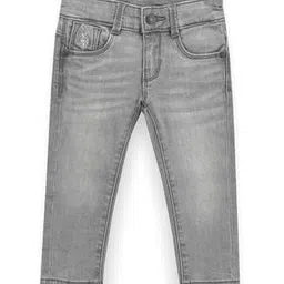 Boys Heavily Washed Slim Fit Jeans-image-58