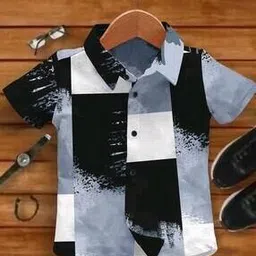 viscera  Boys Colour-Block Regular Fit Shirt-picture-11