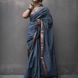 styleelite Women Woven Saree with Contrast Border-picture-25