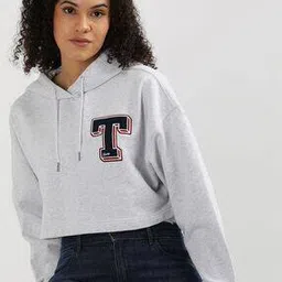 tommy hilfiger Women Corp Letterman Hoodie-picture-39