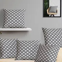 oasis Set of 5 Geometric Print Cotton Cushion Covers-picture-10