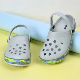 max Boys Perforated Sling-Back Clogs-picture-37
