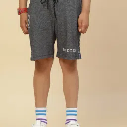 monte carlo Boys Typographic Print Regular Fit Bermudas Shorts image 1