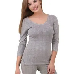hap Women Striped Scoop-Neck Thermal Top-picture-53