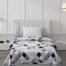 monte carlo 190 GSM Geometric Print Double Blanket-picture-17